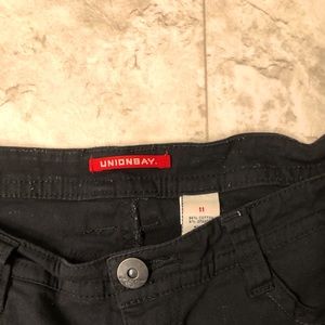 Union bay black pants